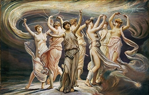 The Pleiades [1885] by Elihu Vedder [1836–1923]